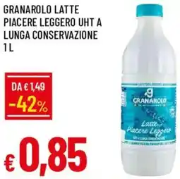Galassia Granarolo latte piacere leggero uht a lunga conservazione offerta