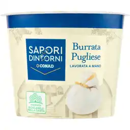 Spazio Conad BURRATA PUGLIESE SAPORI&DINTORNI CONAD offerta
