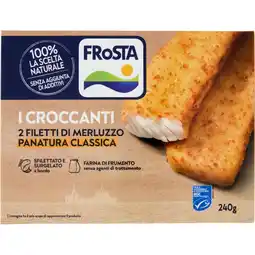 Spazio Conad FILETTI DI MERLUZZO I CROCANTI FROSTA offerta
