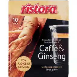 Spazio Conad PREPARATO ISTANTANEO PER BEVANDA AL GUSTO DI CAFFÈ & GINSENG RISTORA offerta