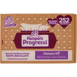 Spazio Conad SALVIETTE PROGRESSI PAMPERS offerta