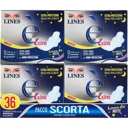 Spazio Conad ASSORBENTI PACCO SCORTA LINES È offerta