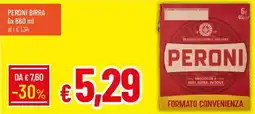 Galassia Peroni birra offerta