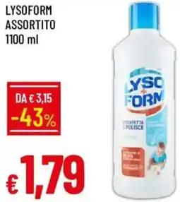 Galassia Lysoform offerta