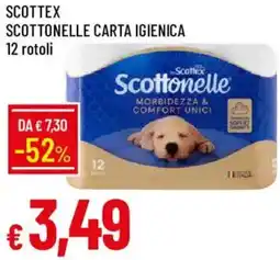 Galassia Scottex scottonelle carta igienica offerta