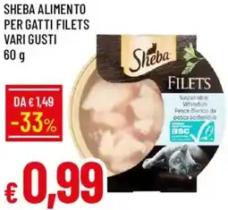 Galassia Sheba alimento per gatti filets offerta