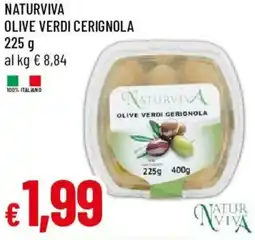 Galassia Naturviva olive verdi cerignola offerta