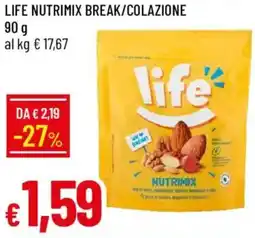 Galassia Life nutrimix break/colazione offerta