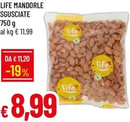 Galassia Life mandorle sgusciate offerta