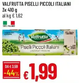 Galassia Valfrutta piselli piccoli italiani offerta