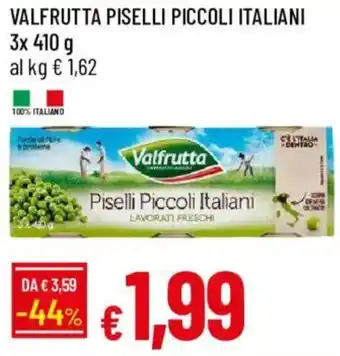 Galassia Valfrutta piselli piccoli italiani offerta
