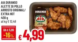 Galassia Aia durango alette di pollo arrosto original/ extra hot offerta