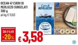 Galassia Ocean 47 cuori di merluzzo surgelati offerta