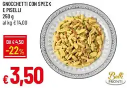 Galassia Gnocchetti con speck e piselli offerta