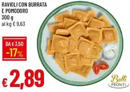Galassia Ravioli con burrata e pomodoro offerta