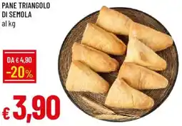 Galassia Pane triangolo di semola offerta