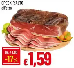 Galassia Speck rialto offerta