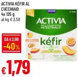 Galassia Activia kéfir al cucchiaio offerta
