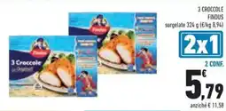 Conad 3 croccole findus offerta