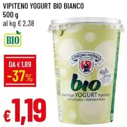 Galassia Vipiteno yogurt bio bianco offerta
