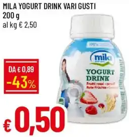 Galassia Mila yogurt drink offerta