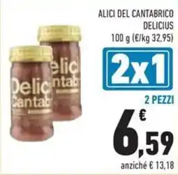 Conad Alici del cantabrico delicius offerta