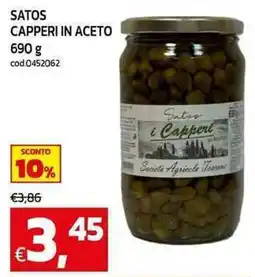 C+C Cash and Carry Satos capperi in aceto offerta
