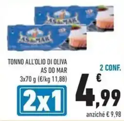 Conad Tonno all'olio di oliva as do mar offerta