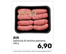 Iper Tosano AIA Salsiccia di verzino paesana offerta