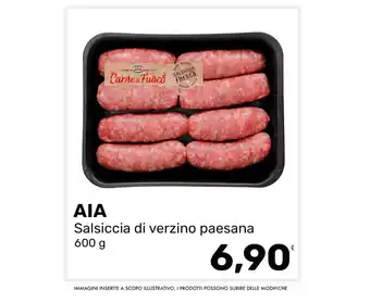 AIA Salsiccia di verzino paesana
