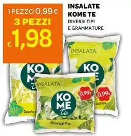 Ekom INSALATE KOME TE offerta