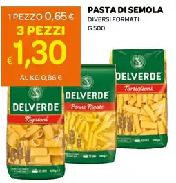 Ekom Pasta di semola Delverde offerta