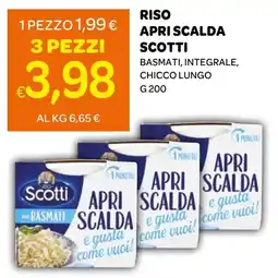 Ekom Riso Apri Scalda Scotti offerta