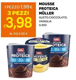 Ekom Mousse proteica Müller offerta
