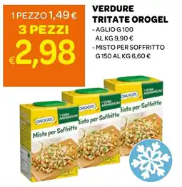 Ekom VERDURE TRITATE OROGEL offerta