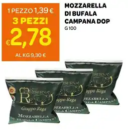 Ekom Mozzarella di Bufala Campana DOP Gruppo Rega offerta
