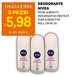 Ekom DEODORANTE NIVEA PEARL & BEAUTY offerta