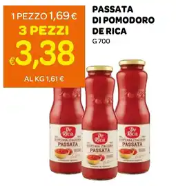 Ekom Passata di pomodoro De Rica offerta