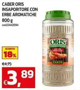 C+C Cash and Carry Caber oris insaporitore con erbe aromatiche offerta