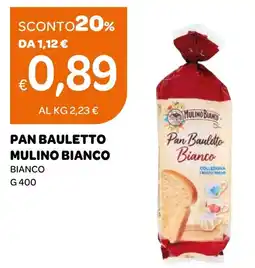 Ekom Pan Bauletto Bianco offerta