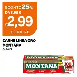 Ekom CARNE LINEA ORO MONTANA offerta