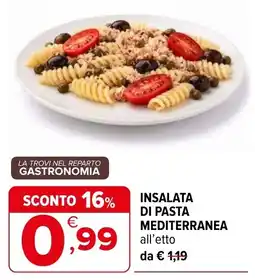 Iperal INSALATA DI PASTA MEDITERRANEA offerta