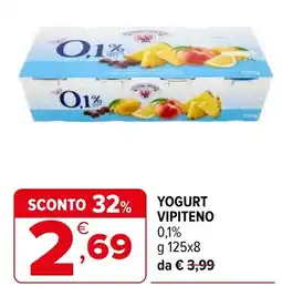 Iperal YOGURT VIPITENO offerta