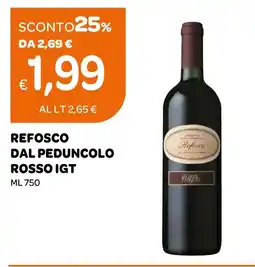 Ekom Refosco dal Peduncolo Rosso IGT offerta