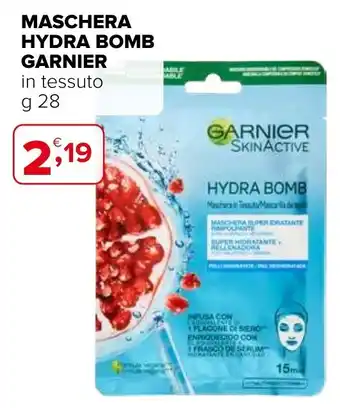 Iperal MASCHERA HYDRA BOMB GARNIER offerta