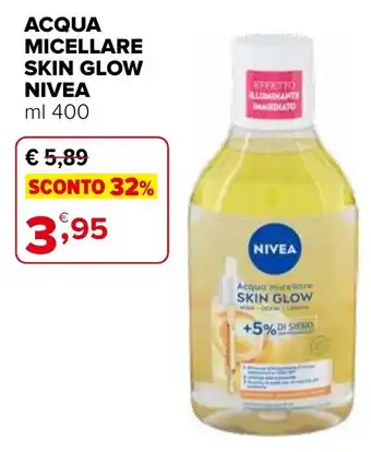 Iperal Acqua micellare Skin Glow NIVEA offerta