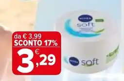 Iperal Nivea soft offerta