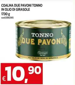 C+C Cash and Carry Coalma due pavoni tonno in olio di girasole offerta