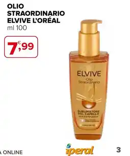 Iperal Olio Straordinario Elvive L'Oréal offerta