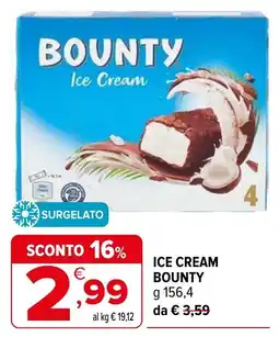 Iperal Ice Cream Bounty offerta